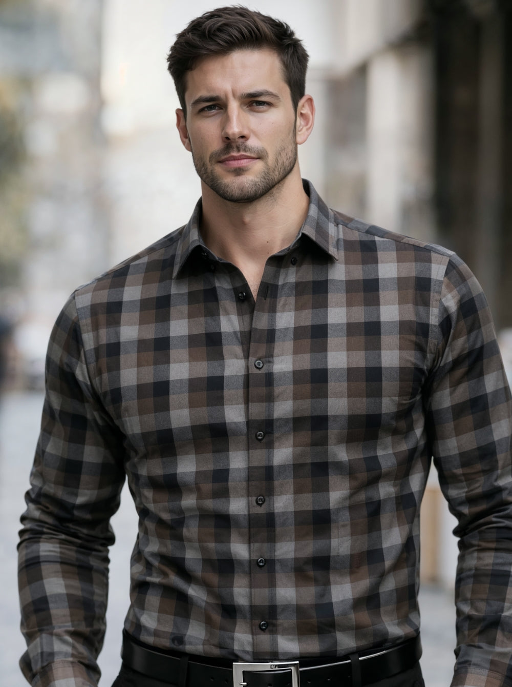 Checked Formal Shirt