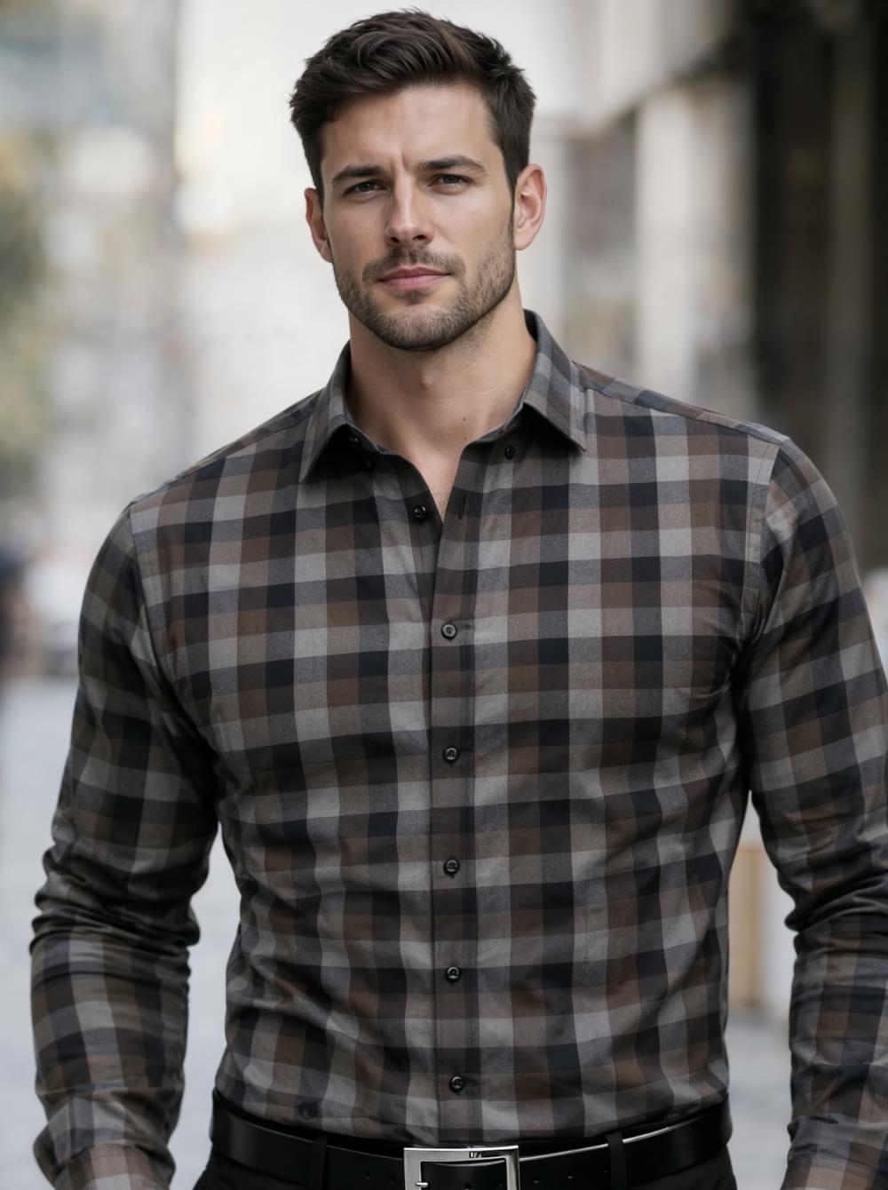 Checked Formal Shirt - Darshan Enterprises