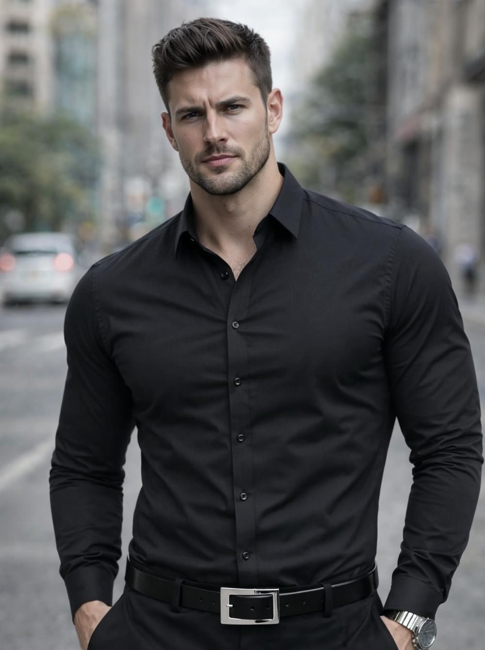Lycra Slim Fit Full Sleeve Shirts - Darshan Enterprises