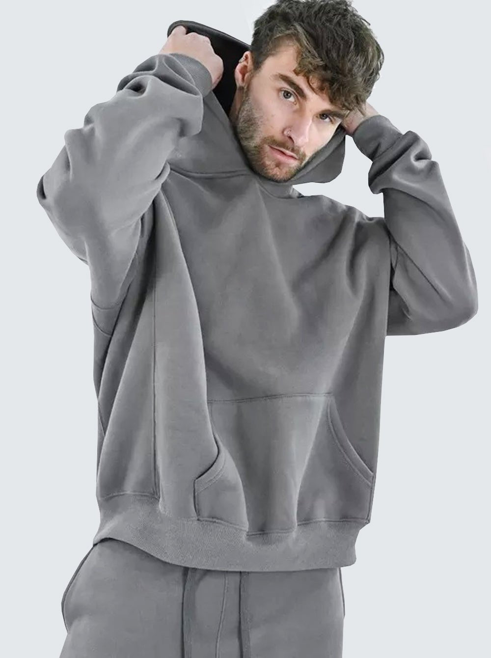 Oversized Fleece Hoodie - Darshan Enterprises
