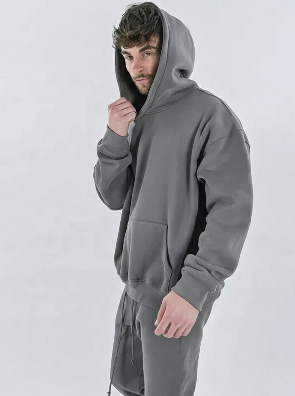 Oversized Fleece Hoodie - Darshan Enterprises