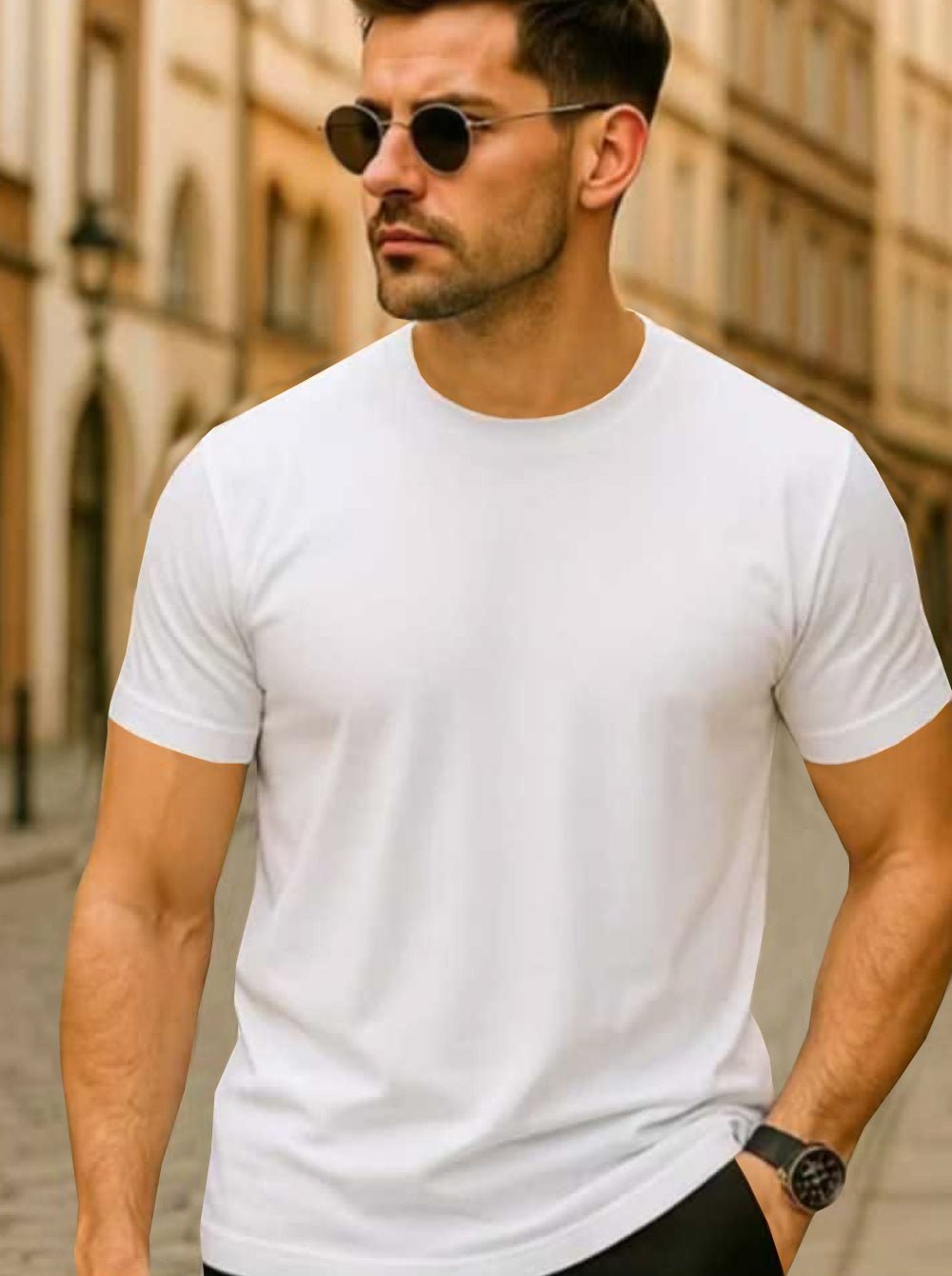 Round Neck T-Shirt - Darshan Enterprises