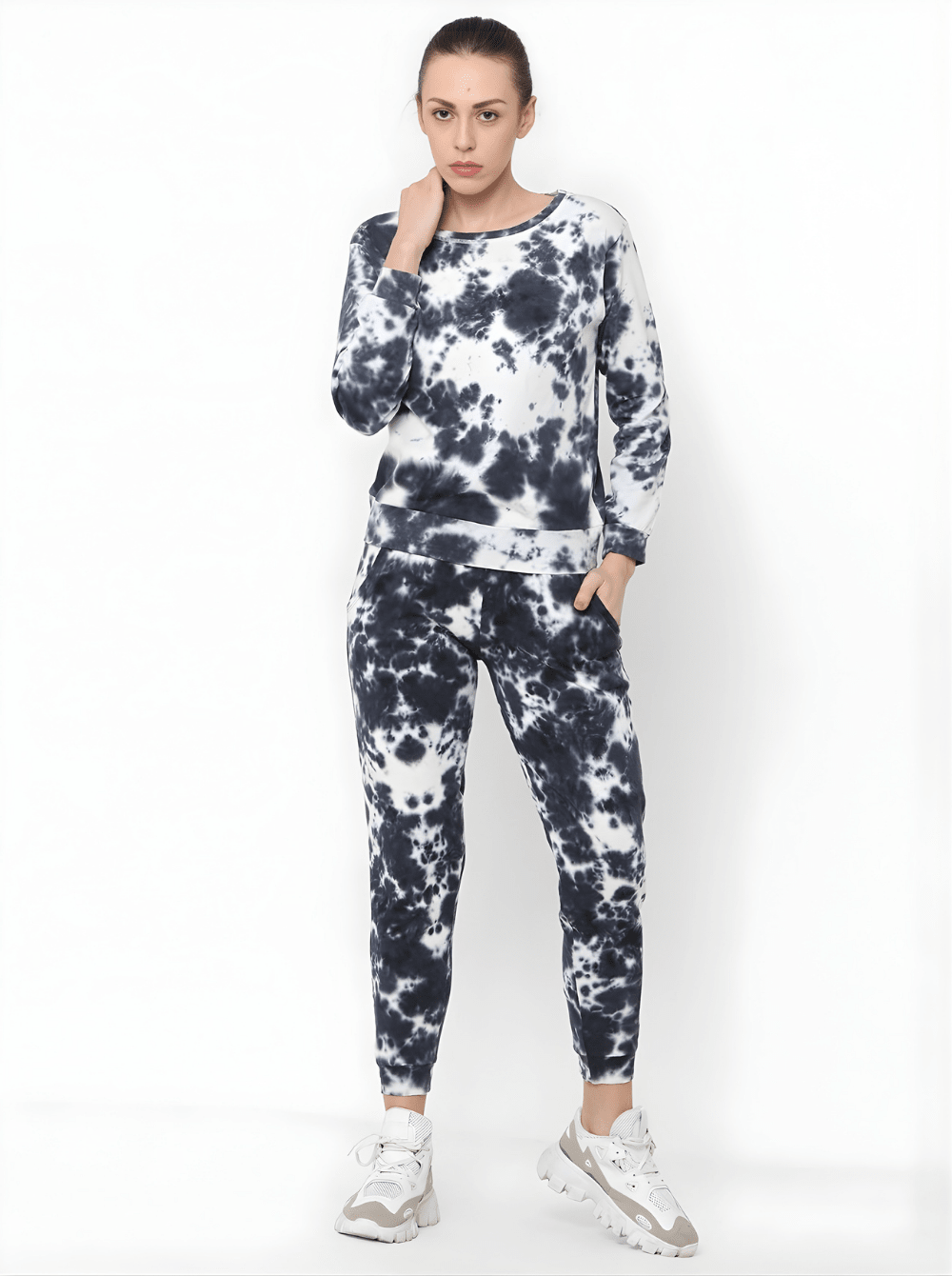 Tie-Dye Sweatshirt Set - Darshan Enterprises