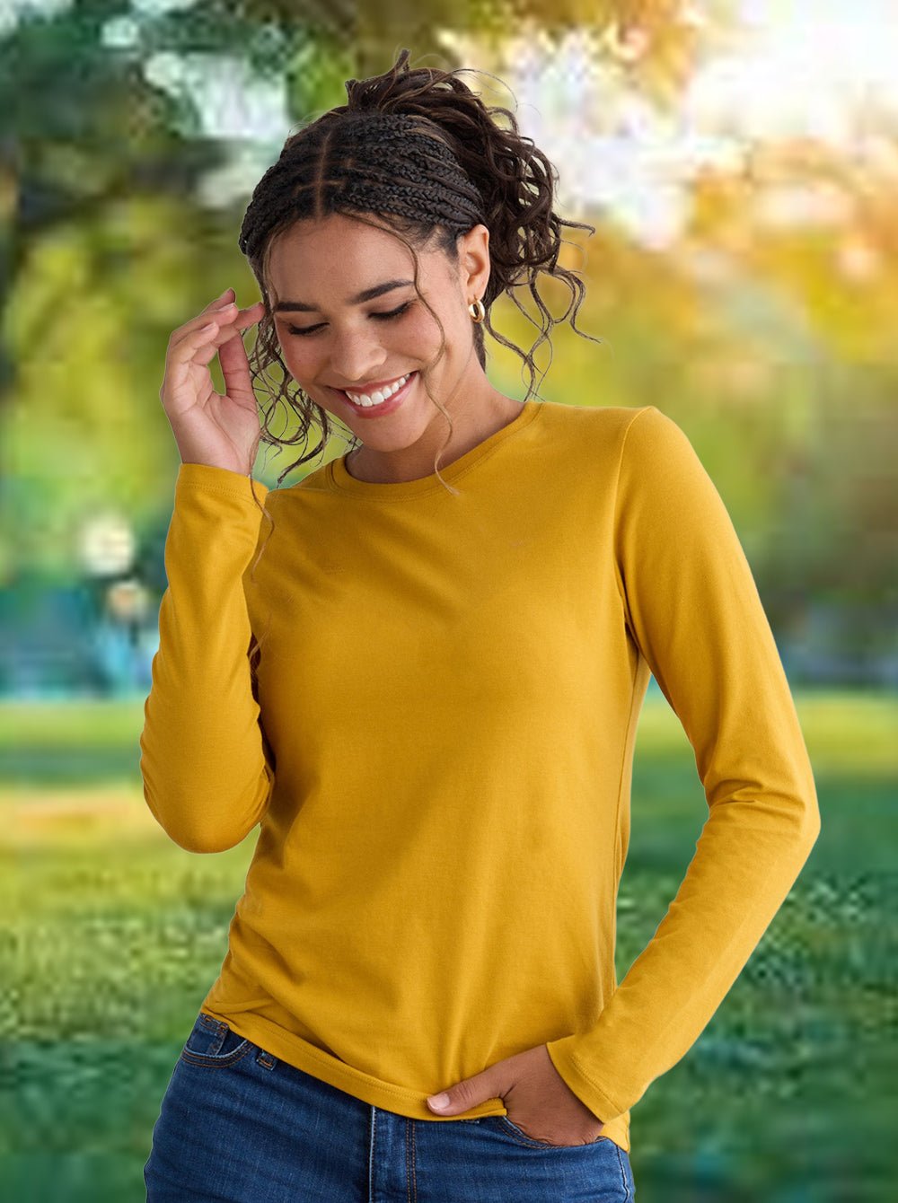 Womens Full Sleeve T-Shirt - Darshan Enterprises