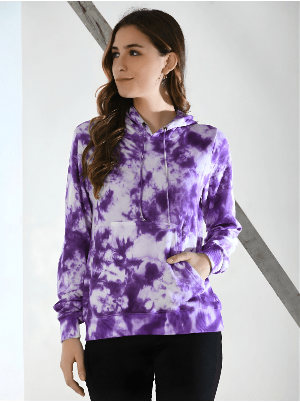 Womens Tie-Dye Hoodie - Darshan Enterprises