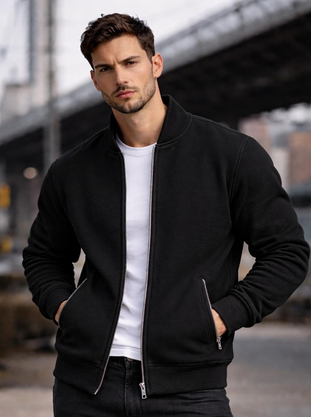 Zipper Fleece Jacket - Darshan Enterprises